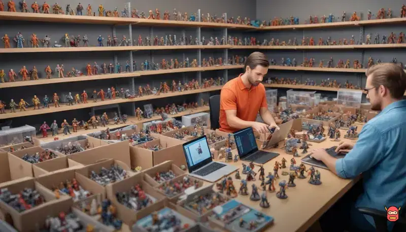 estratégias para revender action figures com lucro