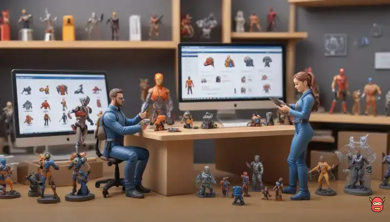 estratégias para vender e lucrar com action figures