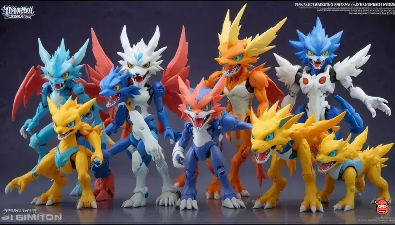 como identificar action figures digimon de qualidade