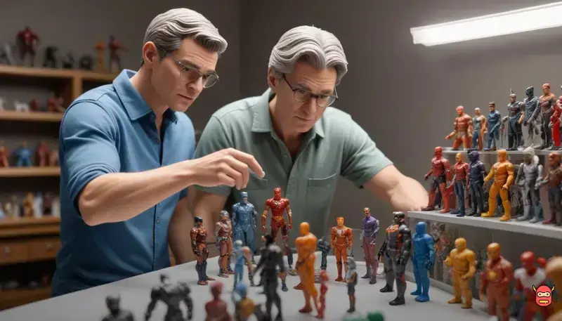 dicas para identificar action figures originais