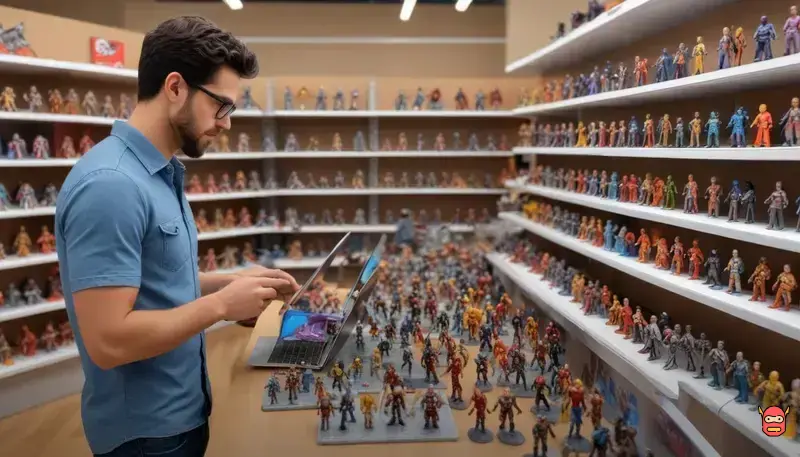 Onde encontrar action figures articulados exclusivos